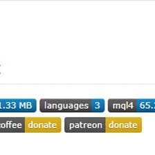 README badges that increased my GitHub visitor count