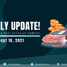 NEW trading bots arrive on UpBots!