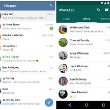 Afinal, qual é o melhor, Telegram ou WhatsApp?
