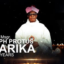 RT. REV. MSGR J. P. EKARIKA — 86YRS