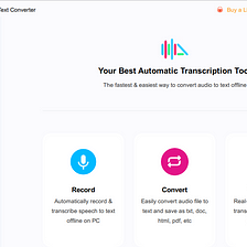 Best Audio to Text Converter software (offline transcription supported)