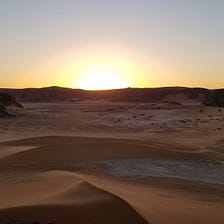 Searching for the Sunrise in the Sahara on New Year’s Day