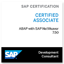 What are the Important Topics for the SAP Development Associate — ABAP with SAP NetWeaver 7.50