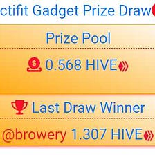 Actifit Gadget Prize #170 Results — Round #171 Kicks Off🚀🚀