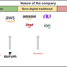 Type of company vs digital maturity