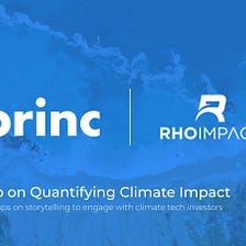 Brinc x Rho Impact Join Forces to Help Startups Quantify the Emissions Reduction Potential of their…