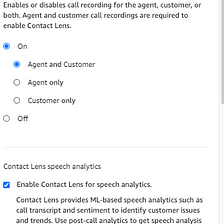 Amazon Connect — Start/Stop/Pause/Resume voice recording?
