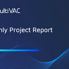 MultiVAC’s November 2022 Monthly Project Report