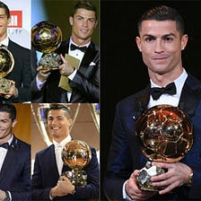 Ronaldo co may qua bong vang trong su nghiep
