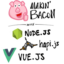 Makin’ Bacon with Node.js, Hapi, and Vue