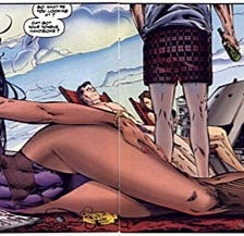 Sexualización de la mujer en los cómics.