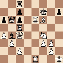 On solving mate in n moves chess puzzles