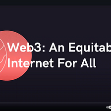 WWCode Talks Tech #8: The Web3 World: An Equitable Internet for All