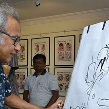 A Tribute to Ajit Ninan, Master of Caricature and Mentor of Dreams