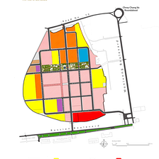The Overview of the Smart City- Land Use and Grass Floor Area Distribution