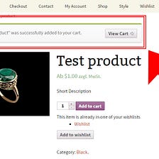 WooCommerce: Remove / Edit “Added to Your Cart” Message