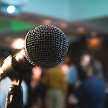My Very First Public Speech