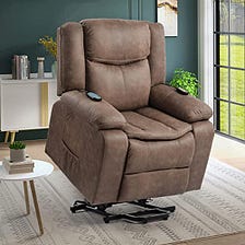  AbocoFur Modern Fabric Large Lazy Chair, Accent