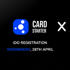 CardStarter IDO Partnership & SoMee Platform Tokenomics