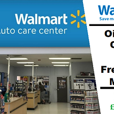 Walmart Oil Change Coupons – Medium