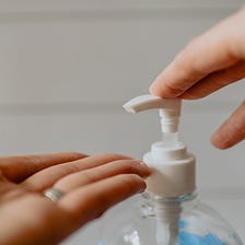 On hand sanitizer and healing