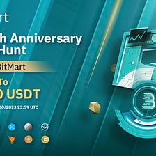 BitMart 5th Anniversary Celebration Event — Treasure Hunt