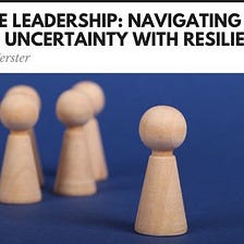 Adaptive Leadership: Navigating Change and Uncertainty with Resilience | Warren Ferster Manchester…
