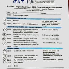 SLS Workshop on Census Linkage (Nov 2014)