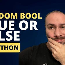 Get a Random Boolean in Python