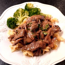 Best Home-Style Beef Stroganoff — Main Dishes