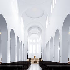 Sacred Spaces: The Grand Interiors of Modern Churches Across Europe and Japan by Thibaud Poirier