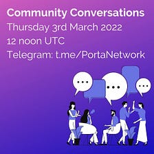 Community Conversations Recap: 3rd March 2022