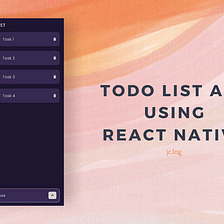 Build a ToDo List App using React Native