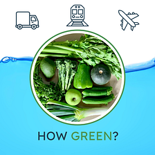 How green are your fruit and veg?