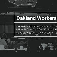 Announcing our $100K UBI syndicate in support of Bay Area Restaurant Workers