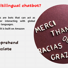 Multilingual Chatbot Using Amazon Lex