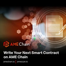 Smart Contract — AME Chain