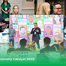 Regi Wahyu as Bloomberg New Economy Catalyst 2023!