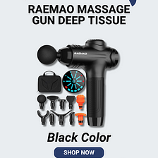 Unleash the Power of RAEMAO Massage Gun Deep Tissue for Athletes