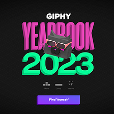 Enter the GIPHY 2023 Yearbook