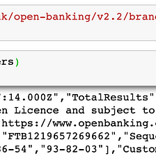 TL;DR: we made a joke out of the Open Banking/Open Data APIs