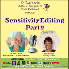 New Podcast on Sensitivity Editing and Critic Trolls Part 2