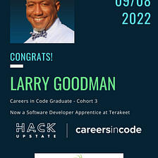 Careers in Code Student Success Stories: Larry Goodman