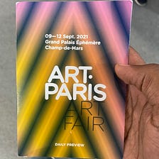 ART PARIS 2021 @ GRAND PALAIS EPHEMERE ON THE CHAMP-DE-MARS 9 SEPTEMBER 2021–12 SEPTEMBER 2021