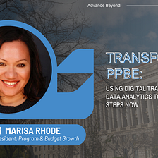 Transforming PPBE: Using Digital Transformation and Data Analytics to Take Actionable Steps Now