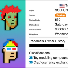 Someone is trying to trademark CryptoPunks. And it’s not Larva Labs.