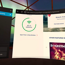 In-flight VR: Using the Oculus Quest on a Plane