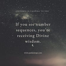 Do you see number sequences frequently? If so, there’s a reason.