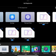Swift playgrounds for UX designers