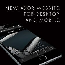 AXOR BRAND LAUNCHES NEW WEBSITE